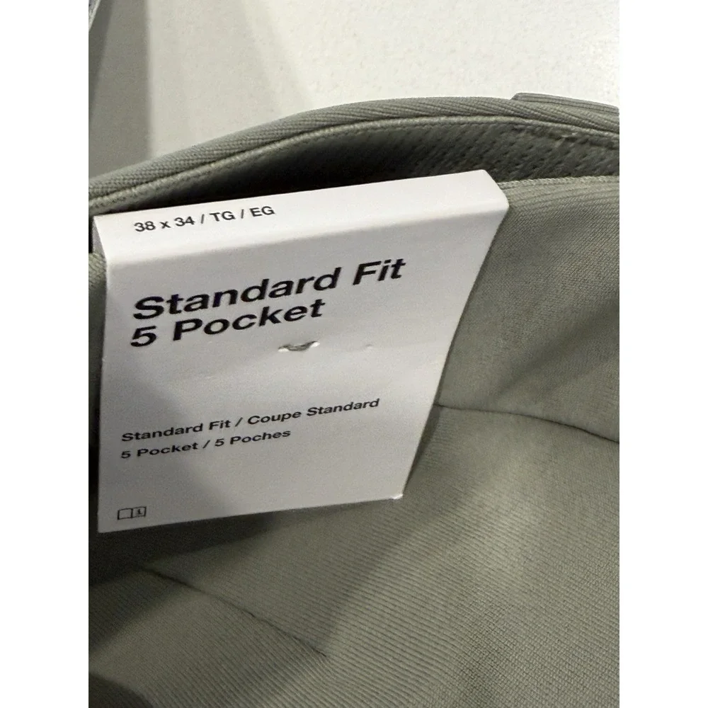 Nike 24.7 PerfectStretch Dri-FIT 5-Pocket Pants HQ6930-320 Army Green 38x34 NWT